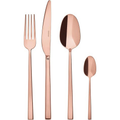 Sambonet Rock Cutlery Set of 24 Copper Brand Sambonet