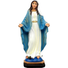 NICEYEA Virgin Mary Statue Religious Statue Virgin Religious Saint Figure Madonna Jesus Statues Resin Catholic Virgin Mary Statue for Religious Home Decoration Indoor Use