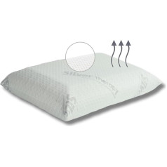 FW FOAM WORLD - Memory Foam Pillow - High Cervical Limescale Pillow - Medical Device - Soft and Cooling Pillow - High Neck Support - Made in Italy - 100