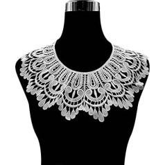 Spitzenstoff, bestickte Applikation, Ausschnitt zum Nähen, Borten, DIY, Spitzenkragen,   Nähzubehör, Ausschnitt, Scrapbooking