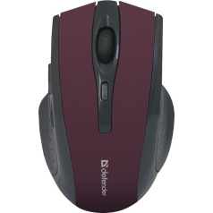 Accura bezvadu pele mm-665 rf 1600dpi 6p bordo krāsā