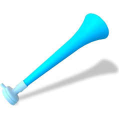 ‎Fun Fan Line FUN FAN LINE - Pack x3 Plastic Vuvuzela Stadium/Non-Toxic Football Horn. Accessory for Football and Sports Parties. Very Loud Air Horn for Animation
