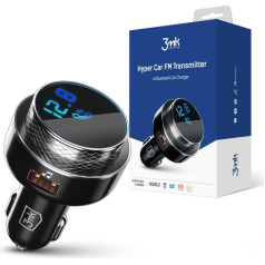 Auto lādētājs bluetooth raidītājs 2xusb-a + karšu lasītājs+ bluetooth