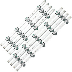 LED-Hintergrundbeleuchtungsstreifen, 9 Lampen, kompatibel for LG 47
