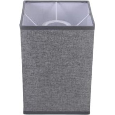 ORFOFE 2 Pieces Linen Lampshade Basket Decor Square Lampshade White Lampshades Square Lamp Cover Lampshade for Floor Lampshade Table Lamp Shade Ceiling Light Lamp Cover
