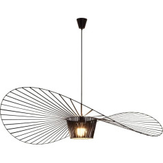 CHNB® Vertigo Lamp Black 200 cm Modern Vintage Pendant Light Hanging Lamp Suitable for Dining Table Living Room Bedroom Chandelier Lamps (Diameter 200 cm)