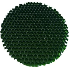 KeuLen Wabengitter-Abdeckung, 1 Stück, LED-Softlight-Schattenhaube, Downlight-Scheinwerfer, runde Wabengitter-Abdeckung, schwarz, Durchmesser 23 mm – 240 mm(92mm)