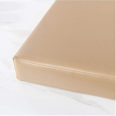 MOTT Weatherproof Outdoor Bench Cushion Made of PU Leather, 5 cm Thick Foam Seat Cushion, Waterproof Bench Cushion, Garden Bench, Outdoor Bench Seat Cushion for Garden, Patio, Furniture, Swing