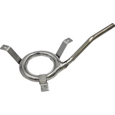 Outdoorchef Spare Part: 18.340.45 Burner Small 50 mbar Suitable for Ascona, Montreux 570, Paris Deluxe 570, Roma 570 and Venezia 570