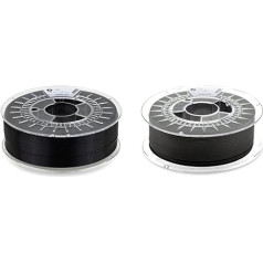 extrudr® PETG Diameter 1.75 mm (1.1 kg) 'Black' - 3D Printer Filament & XPETG Matte Diameter 1.75 mm (1 kg) 'Black' - 3D Printer Filament - Made in Austria - Highest Quality at a Fair Price