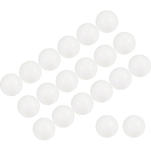 Kozelo Pack of 25 Precision Balls - [8 mm] PA Nylon for Bearing and Valve Applications, Solid