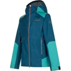 Jaka CROSSRIDGE EVO Shell Jkt W L Storm Blue/Lagoon