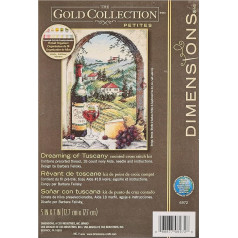 Dimensions Counted Cross Stitch Kit, Dreaming of Tuscany