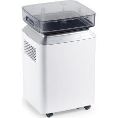 Kalopsia 50L/Day Electric Dehumidifier: Drying Device with Pump and Drain Hose Compressor Electric Dehumidifier Environmentally Friendly R290 24-Hour Timer Dehumidifier Cellar