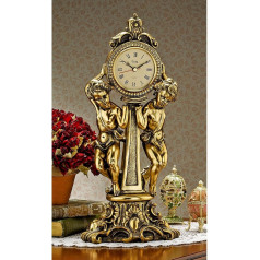 Design Toscano KY5014 Amboise Twin Cherubs Mantle Clock