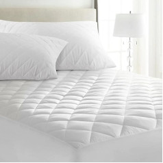Yorkshire Bedding Double 30cm Extra Deep Mattress Protector Anti Allergenic Microfibre Double (135 x 190cm)