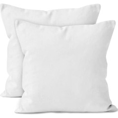 Encasa Homes Cushion Covers, 2 Pieces, 3 Sizes