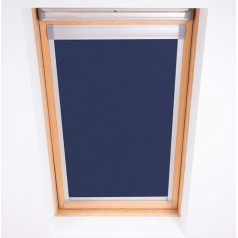 Bloc Skylight roller blind 102 for Velux roof window, block-out, black
