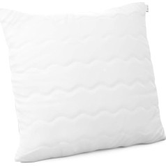 AmeliaHome Cushion with Zip, White Reve