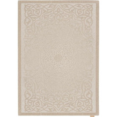 AGNELLA Noble Klaro Rug - 100% Undyed Wool, Natural, Minimalist, Soft, Modern, Scandinavian, Indoor, 80 x 160 cm, Dark Beige