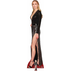 Celebrity Standee In Lebensgröße Sophie Turner (roten Teppich) Life Größe Pappe mit Tisch Top Mini Schnitt Out, Multi Farbe