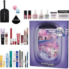 Maybelline New York Advent Calendar 2024 31 Doors with 31 Beauty Surprises