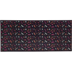 Quarter Arcades Neon Carpet Design Mouse Pad - Large Non-Slip Waterproof Gaming Mat - Ergonomic Retro Gaming Mouse Mat for Gaming, Home, Work, Office