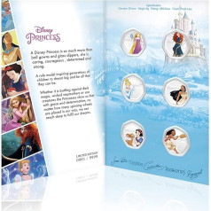 The Koin Club Disney Princess Gifts Official 50p Collectable Coin Full Collection