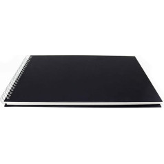 Artway Studio - Spiral Bound A3 Watercolour Sketchbook - Landscape - 48 Pages / 24 Sheets - 300gsm (35% Cotton) - Hardback