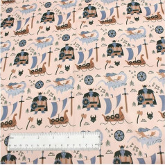 Pre Cut PU Laminate Fabric (PU) - Sold by the Metre - Waterproof and Breathable - Ideal for Cloth Diapers and Similar Projects - Viking Lore