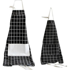 Yolopark Minimalist Apron for Parents and Children, Black