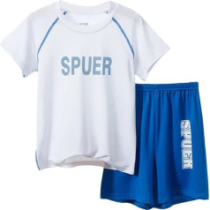 Unisex Children's Clothing Set - Casual 2-Piece Set Pyjamas Boys Short Ice Silk Pyjamas Children's Clothing Set Jogging Suit Clothing Sets Pyjamas for Boys for Boys