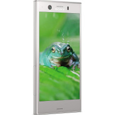 Sony 1310-2523 Xperia XZ1 Compact Smartphone, 11.65 cm Triluminous Display (19MP Camera, 32 GB Memory, Android), Mobile no contract, 32 GB, Silver