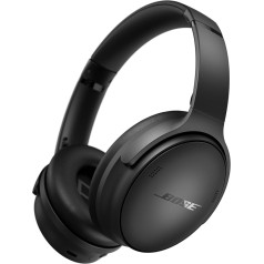 Bose QuietComfort SC Wireless Headphones with Noise Cancelling, Bluetooth Over-Ear Headphones, Up to 24 Hours Battery Life, with Soft Case, Black