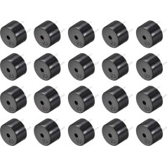 sourcing map 20pcs 85dB 3V Passive Electronic Buzzer Electromagnetic Beep Ringtone