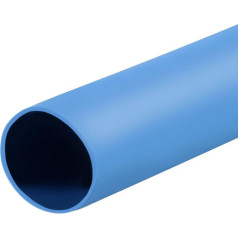 sourcing map 3mm Diameter 2:1 Heat Shrink Tubing 1m Length Blue