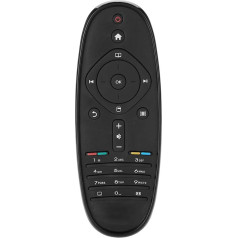 Mugast Remote Control, ABS High Quality Replacement LCD LED HD TV Remote Control for Philips CRP606 / 01 RC2683203-01 RC2683204-01 RC242254990477W RC242254990467, etc