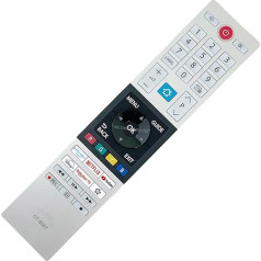 121AV Genuine CT-8567 TV Remote Control Compatible with Toshiba 32LK3C63DB 32W2263DG/2 43UK3C63DB 50UK3C63DB 50UK4D63DB 55UK3C63DB 65UK4D63DB Smart 4K UHD HDR LED