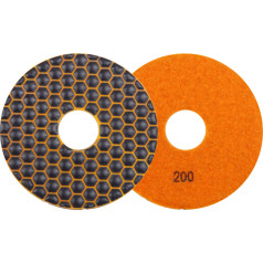 Pārklājuma diametrs, pulēts 200, 125mm, gran./marm.