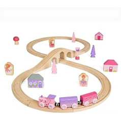 Bigjigs Rail Holzeisenbahn Set Märchen 8