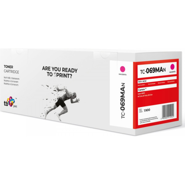 Toner for canon mf752 crg069 tc-069man magenta 100% new