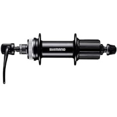 Shimano Unisex - Adult FH-MT200 Cassette Rear Wheel Hub Black 32 Hole
