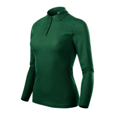 Malfini Pique Polo LS W polo krekls MLI-231D3 tumši zaļš / XS