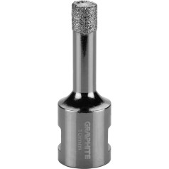 Graphite Diamond hole saw 10 mm x M14