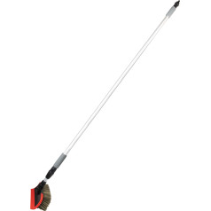 Flow brush with telescopic stick 171-300cm for car washing amio-03957