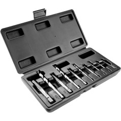 NEO Extractors for broken screws with pilot drills, set of 10.