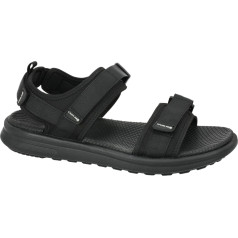 Black knitted sandals, 