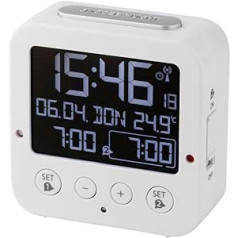 TFA Dostmann 60.2528.01 Bingo Radio-Controlled Alarm Clock