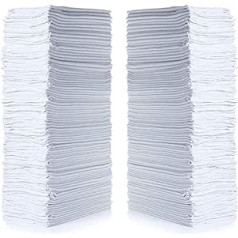 SIMPLI-MAGIC Premium White Hand Towels 33 x 30.5 cm (Pack of 50)