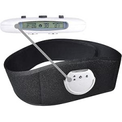 Newgen Medicals EMS Abdominal Belt V3 with 10 Training Programmes (Massage Belt, EMS Abdomen, Abdominal Belt Vibration)